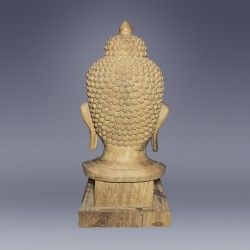 Buddha head, Back